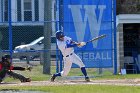 Baseball vs Clark  Wheaton College Baseball vs Clark University. - Photo By: KEITH NORDSTROM : Wheaton, baseball